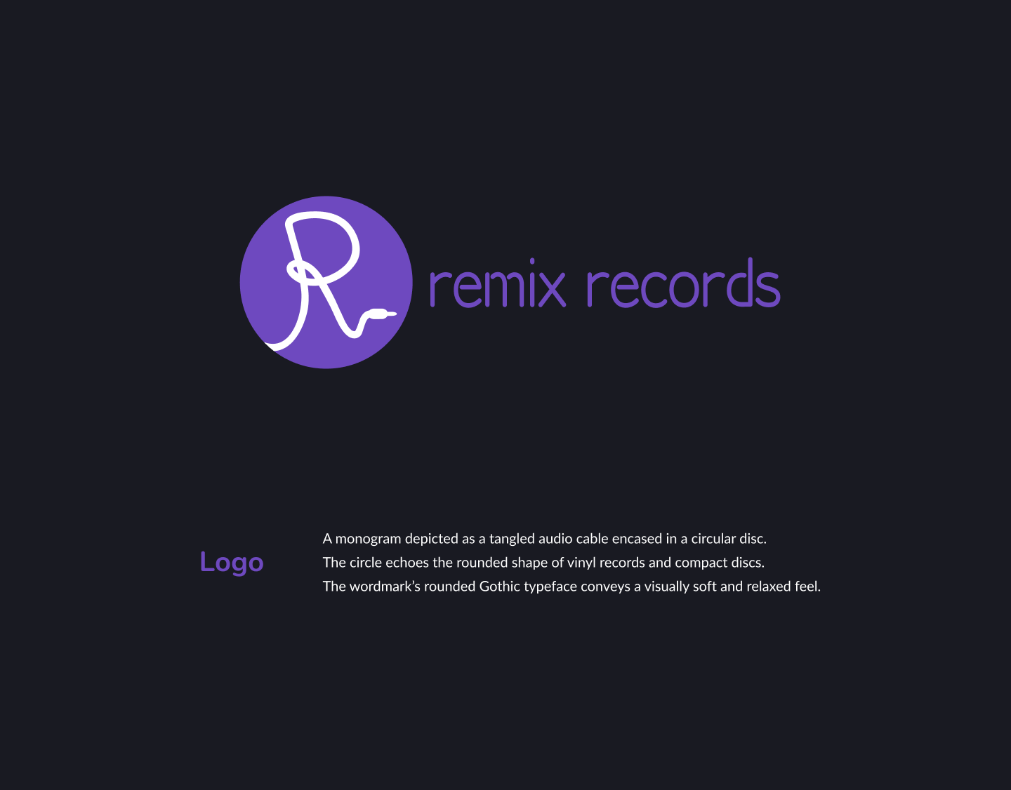 Remix Records Logo Design