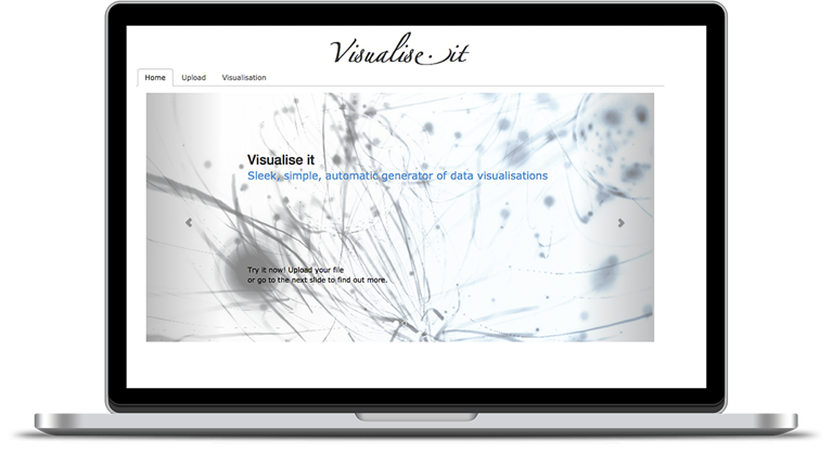 visualiseIt-homepage